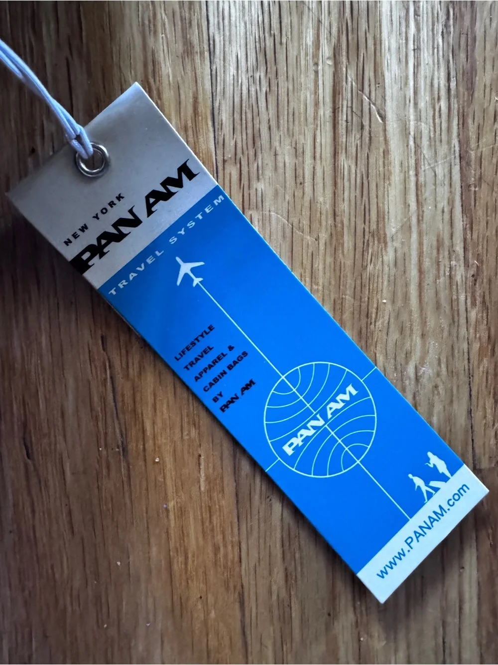 Pan Am “innovator” Retro Blue Logo Travel Bag certified vintage style by Pan Am